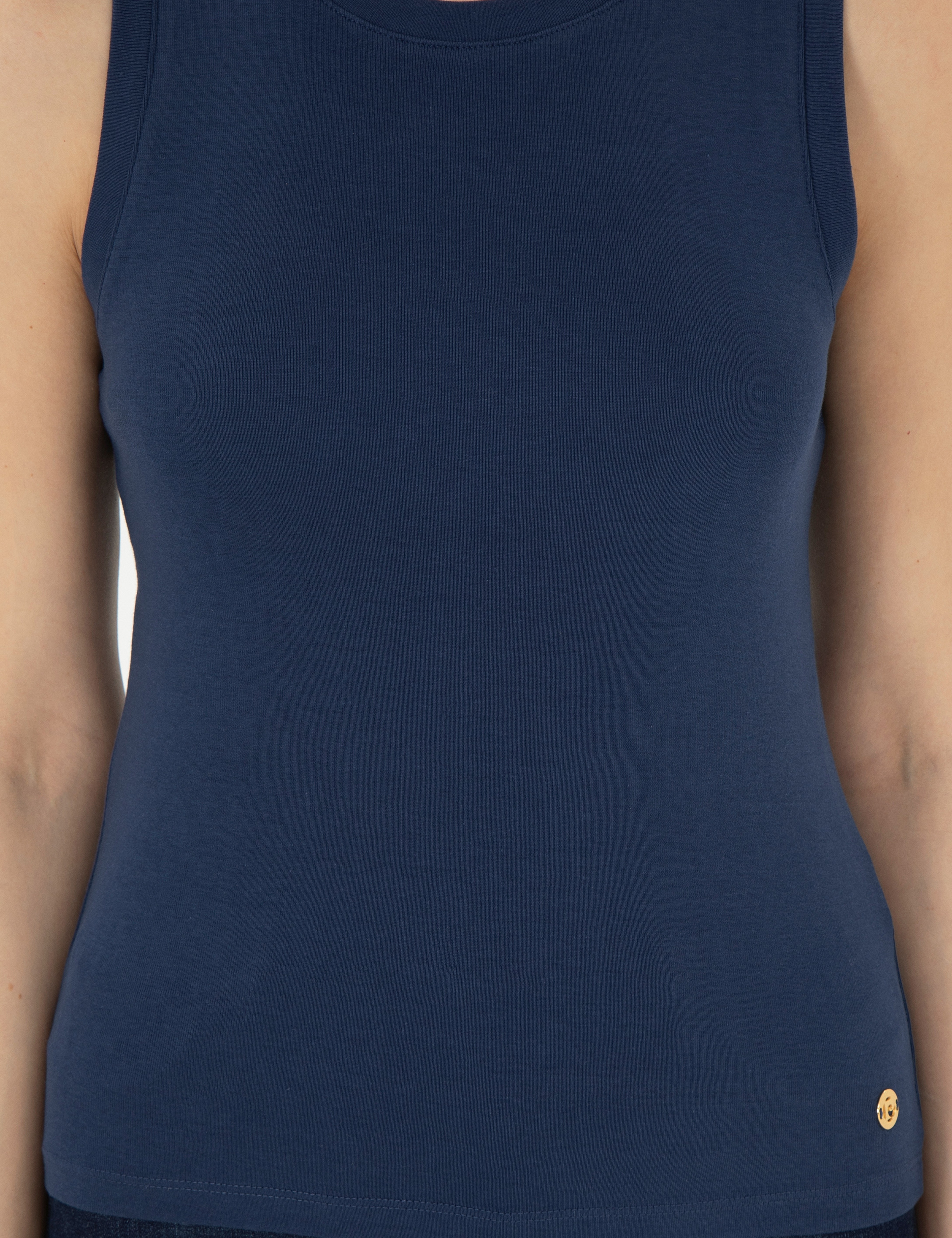 Lacivert Ex. Slim Fit Tişört - Image 6