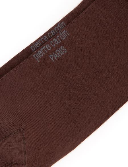 Erkek Bambu Karışımlı Kahverengi Soket Basic Çorap - 50304461004