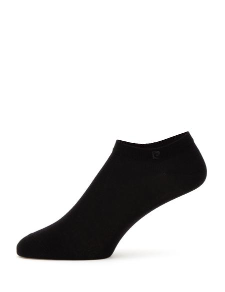 Kadın Siyah 2'li Bambu Patik Çorap - 50301596005