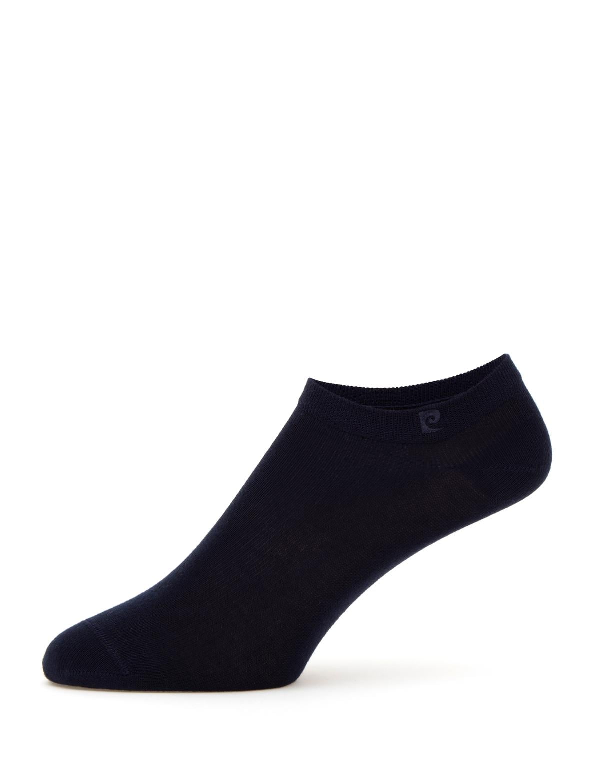 Kadın Lacivert 2'li Bambu Patik Çorap