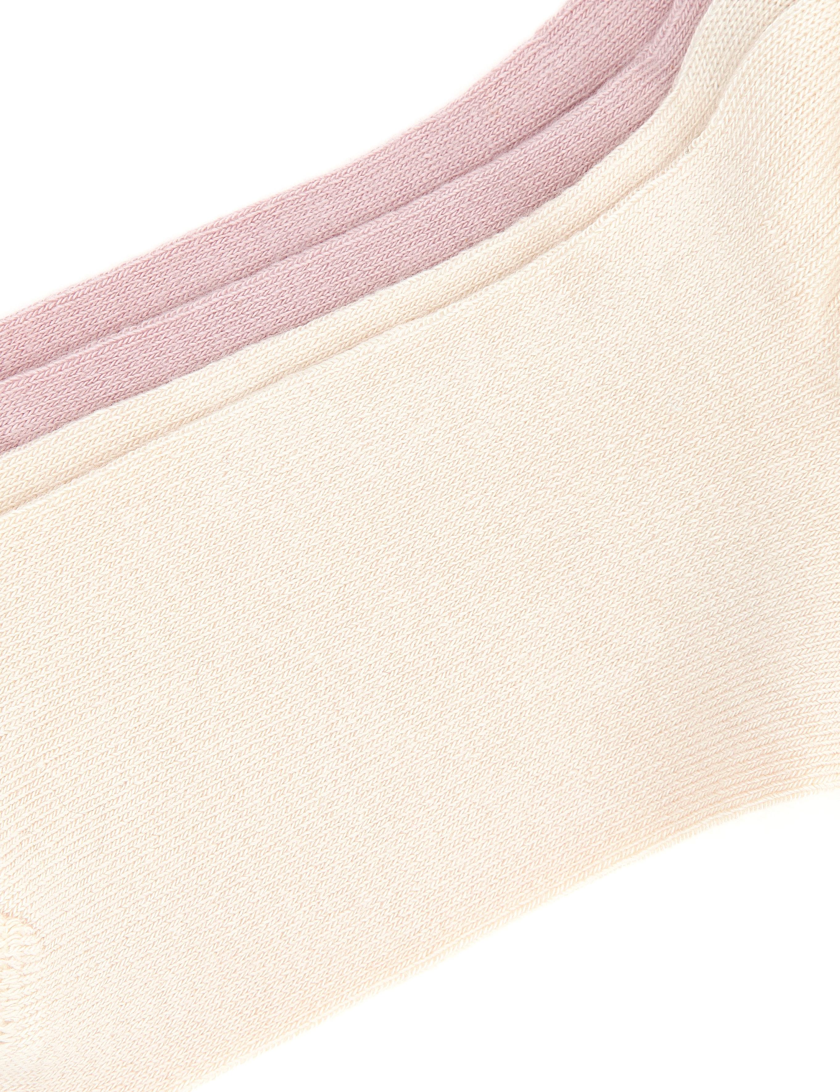 Kadın Gül Kurusu 2'li Gül Kurusu Bambu Çorap