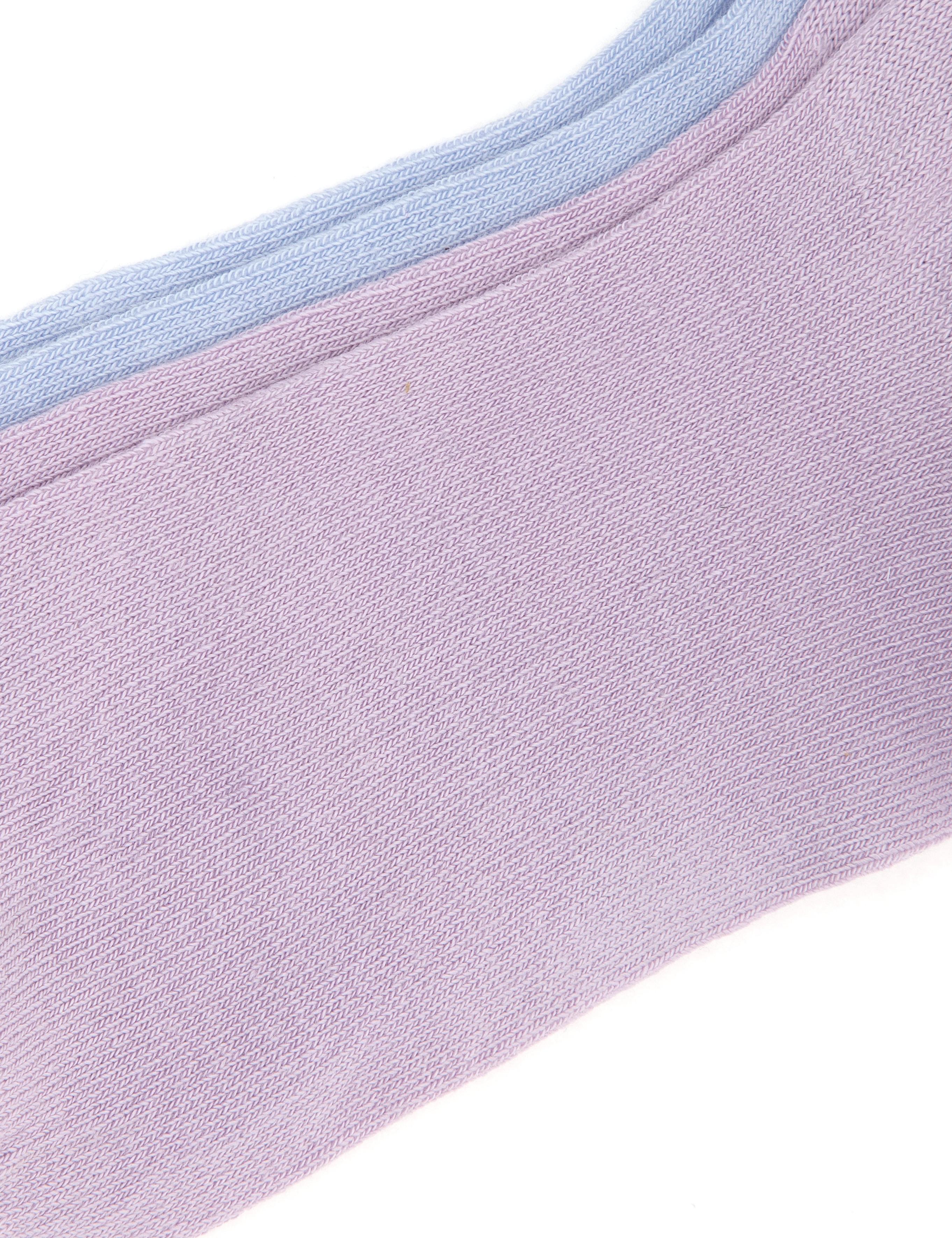 Kadın Lila 2'li Bambu Patik Çorap