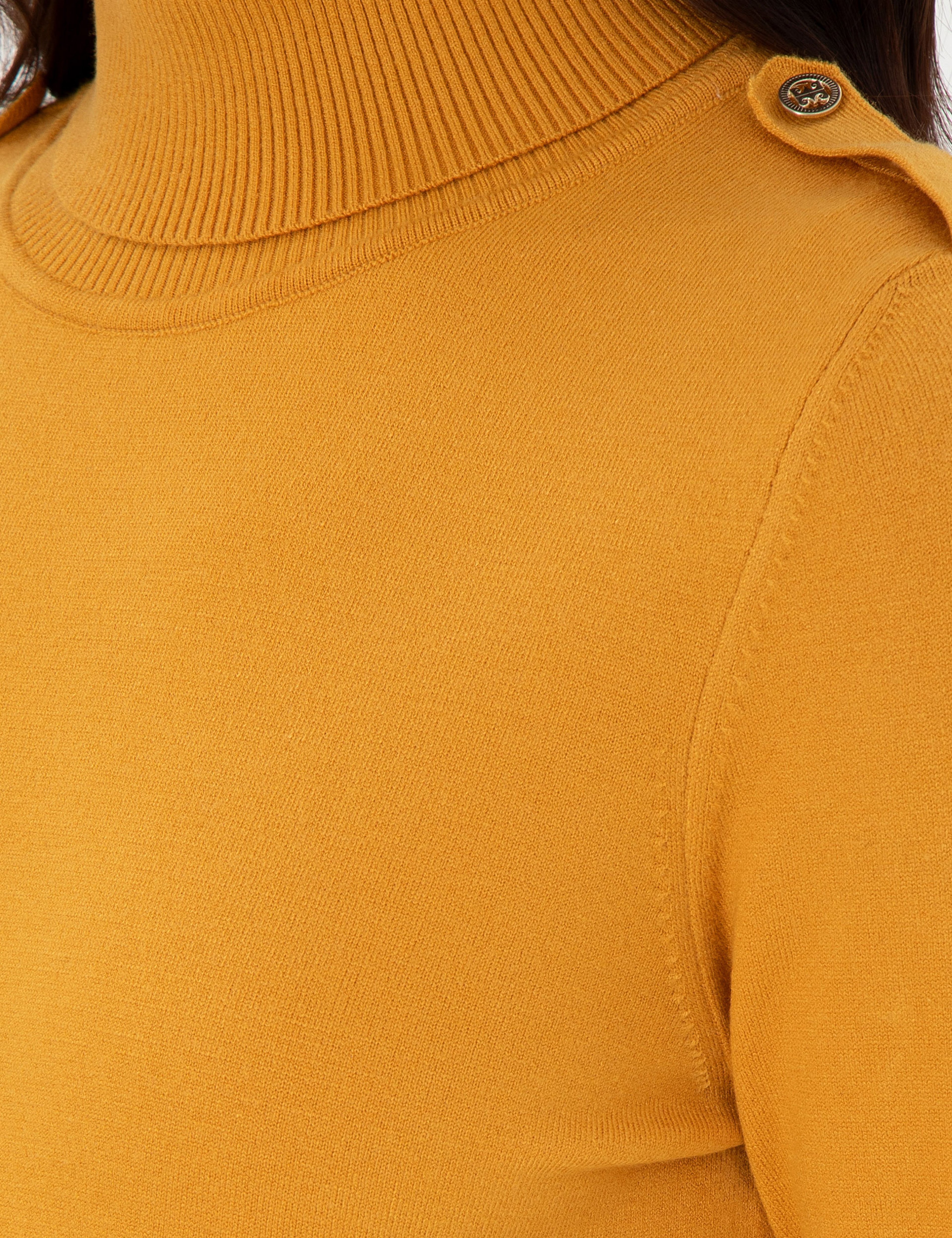 Safran Slim Fit Balıkçı Yaka Basic Kazak - Image 7
