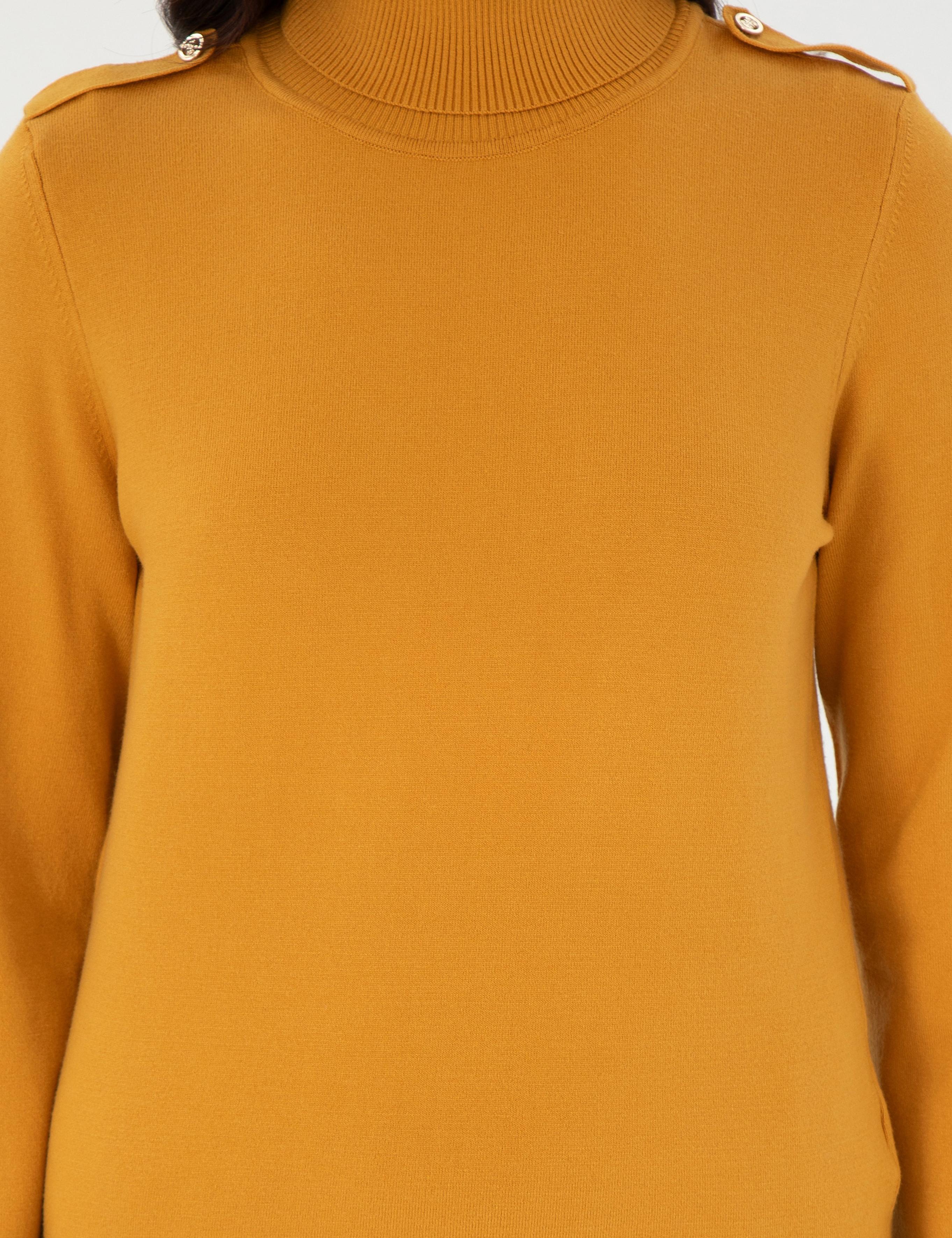 Safran Slim Fit Balıkçı Yaka Basic Kazak