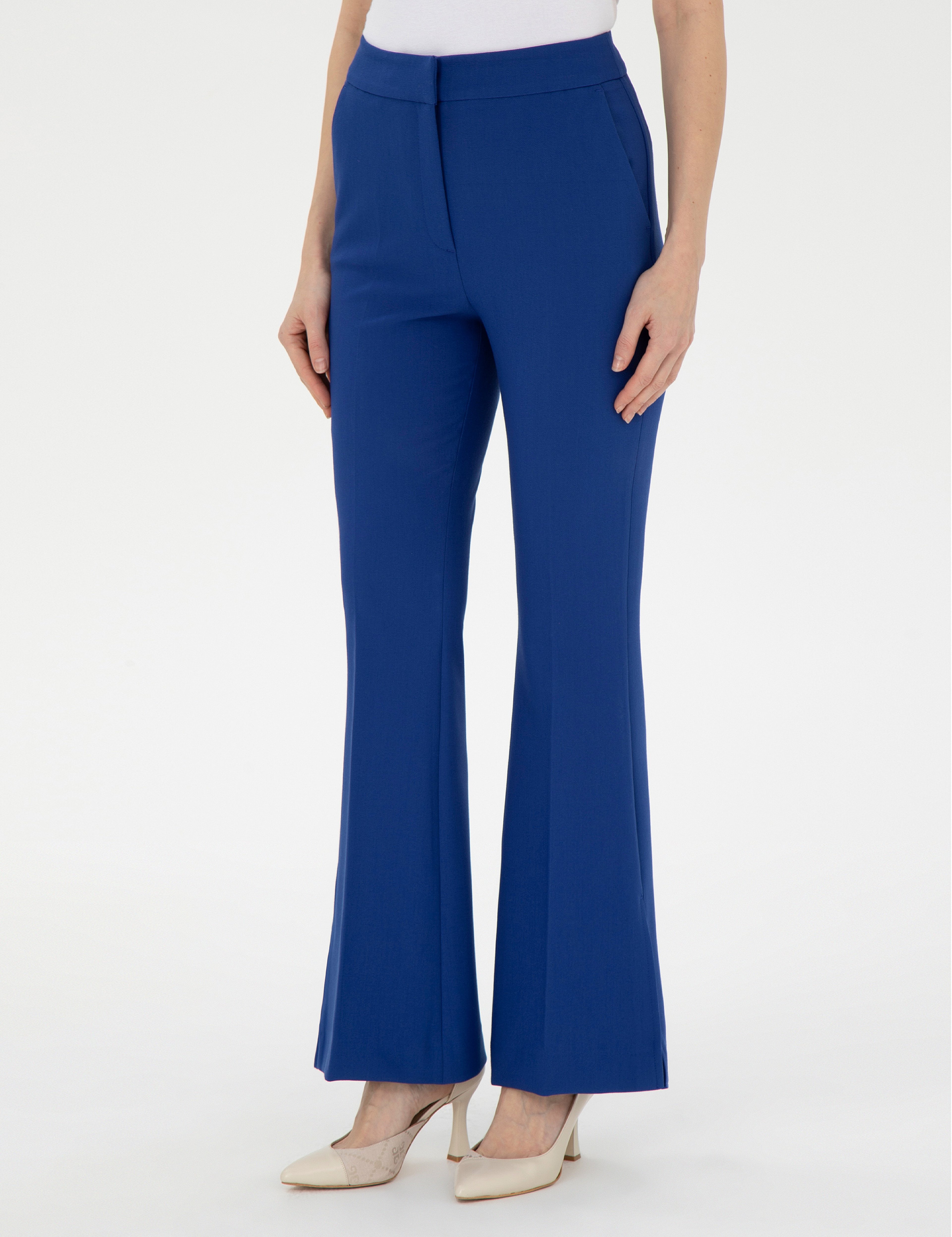 Saks Flare Fit Kumaş Pantolon - Image 2