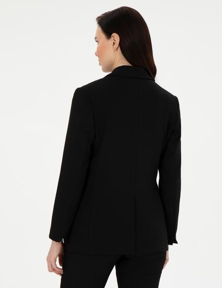 Siyah Slim Fit Ceket - 50290392028