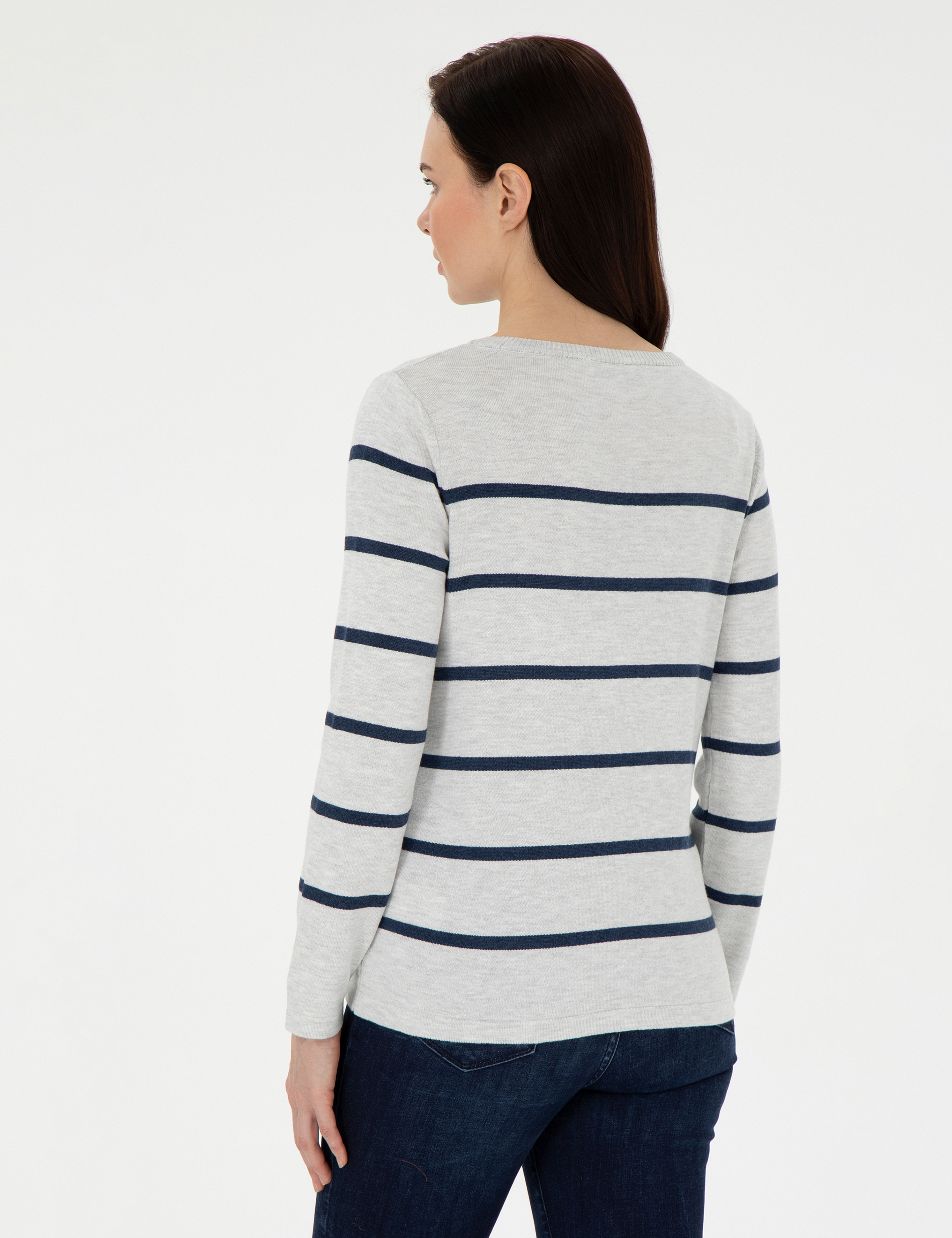 Ekru Slim Fit Kazak - Image 5
