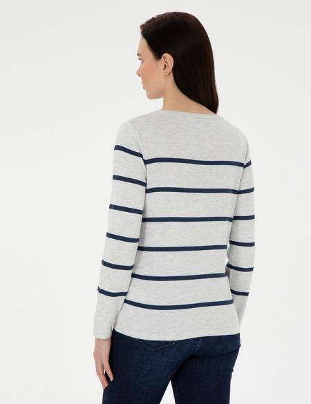 Ekru Slim Fit Kazak - 50308165001