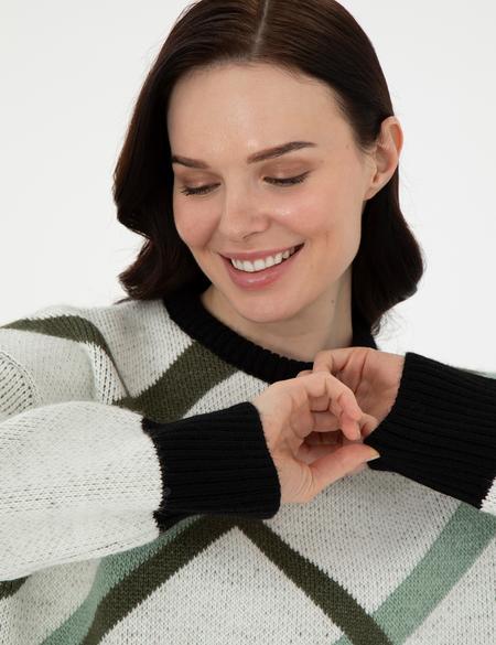 Ekru Comfort Fit Kazak - 50300134013