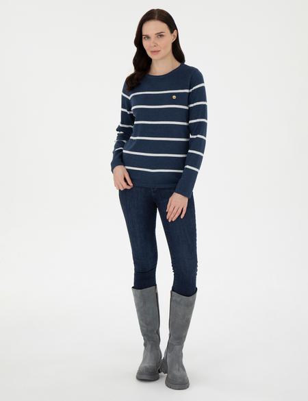 Lacivert Slim Fit Kazak - 50308165013