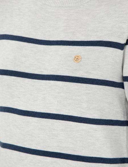 Ekru Slim Fit Kazak - 50308165001