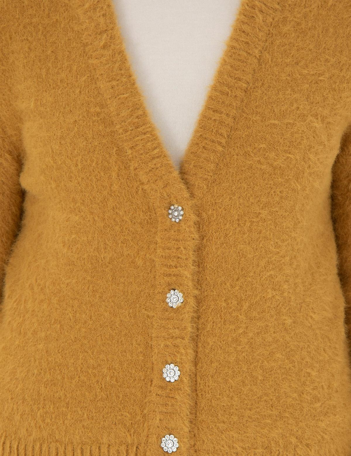 Safran Regular Fit Triko Hırka - 50290576011