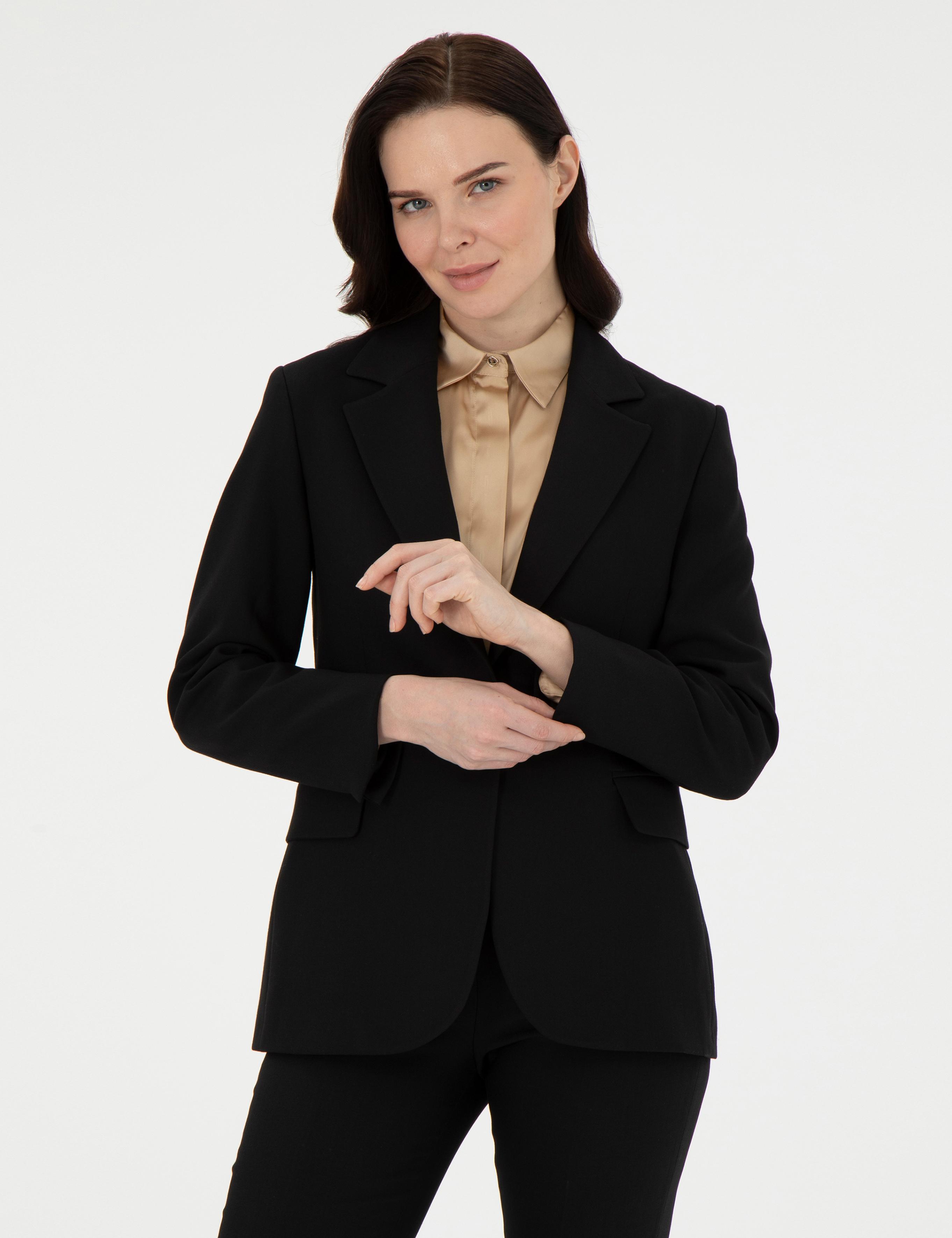 Siyah Slim Fit Ceket