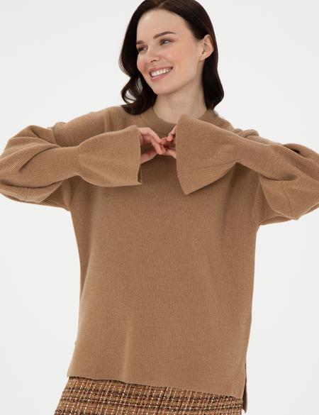 Camel Regular Fit Yün Kazak - 50296484011