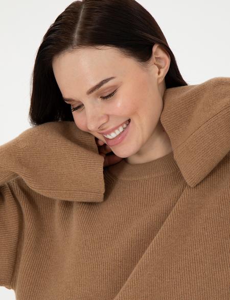 Camel Regular Fit Yün Kazak - 50296484011