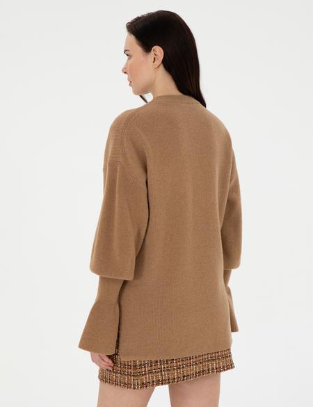 Camel Regular Fit Yün Kazak - 50296484011