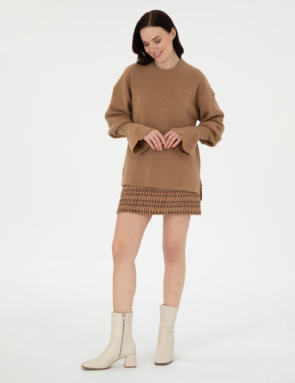 Camel Regular Fit Yün Kazak - 50296484011