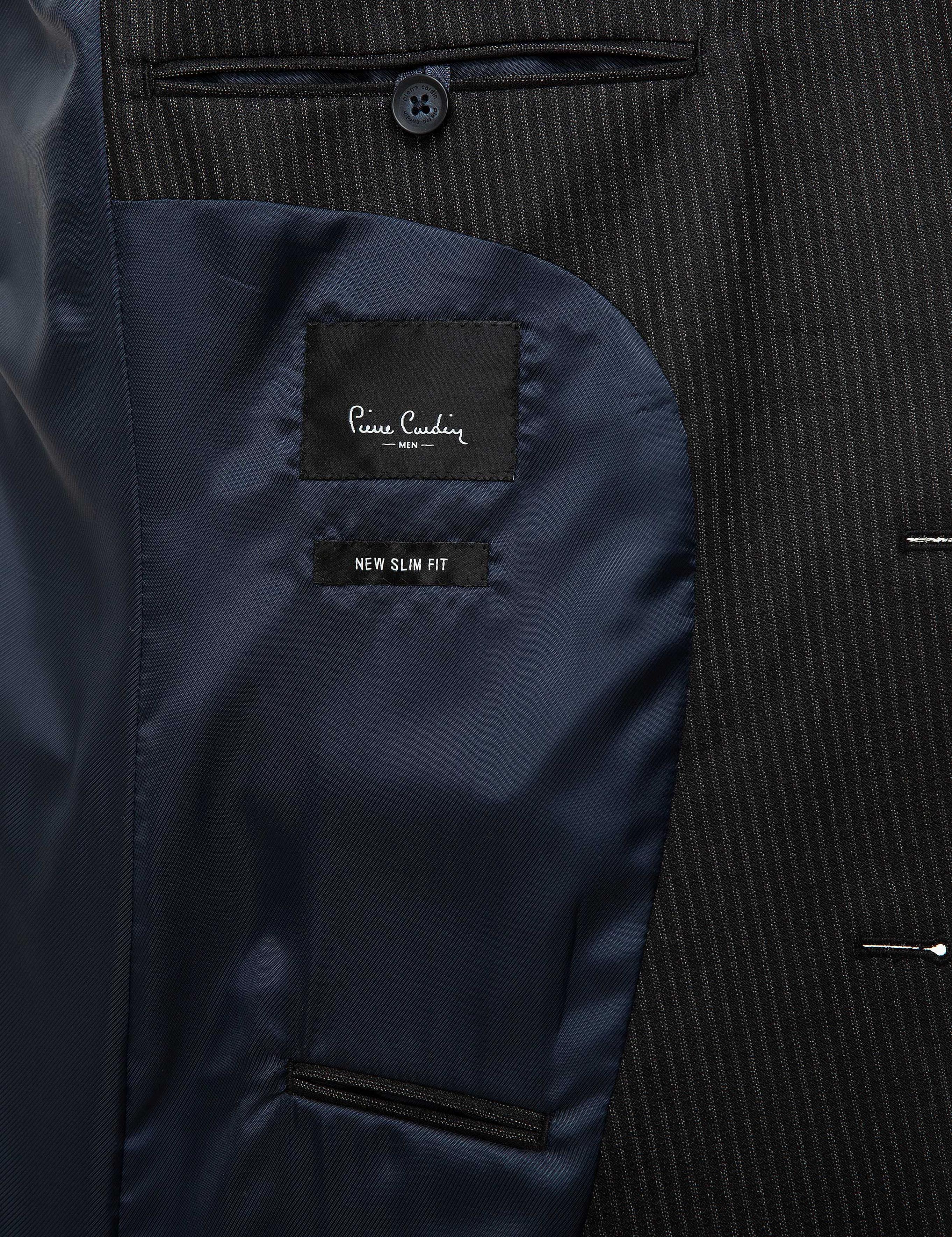 Lacivert Ekstra Slim Fit Takım Elbise