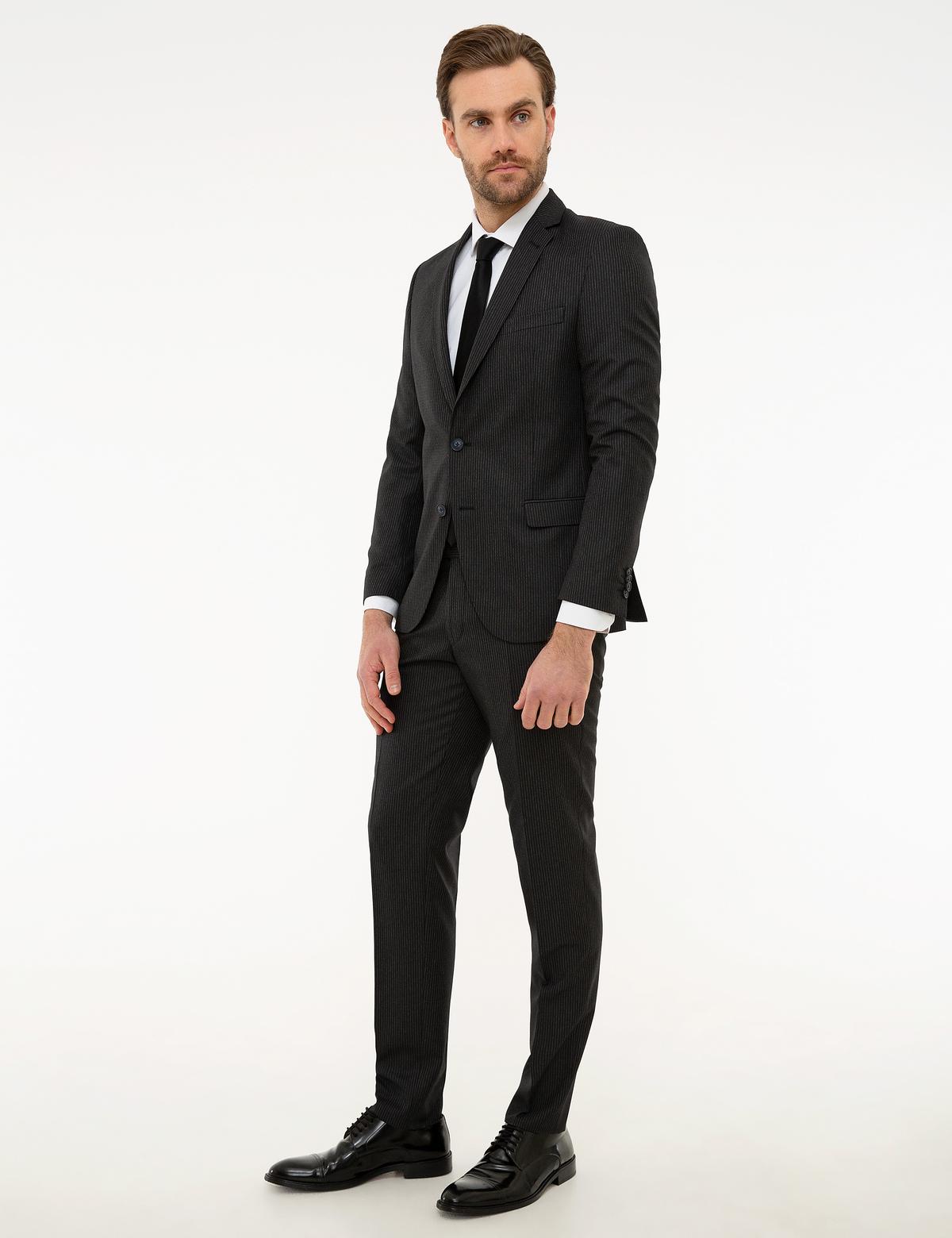 Lacivert Ekstra Slim Fit Takım Elbise - 50226073014