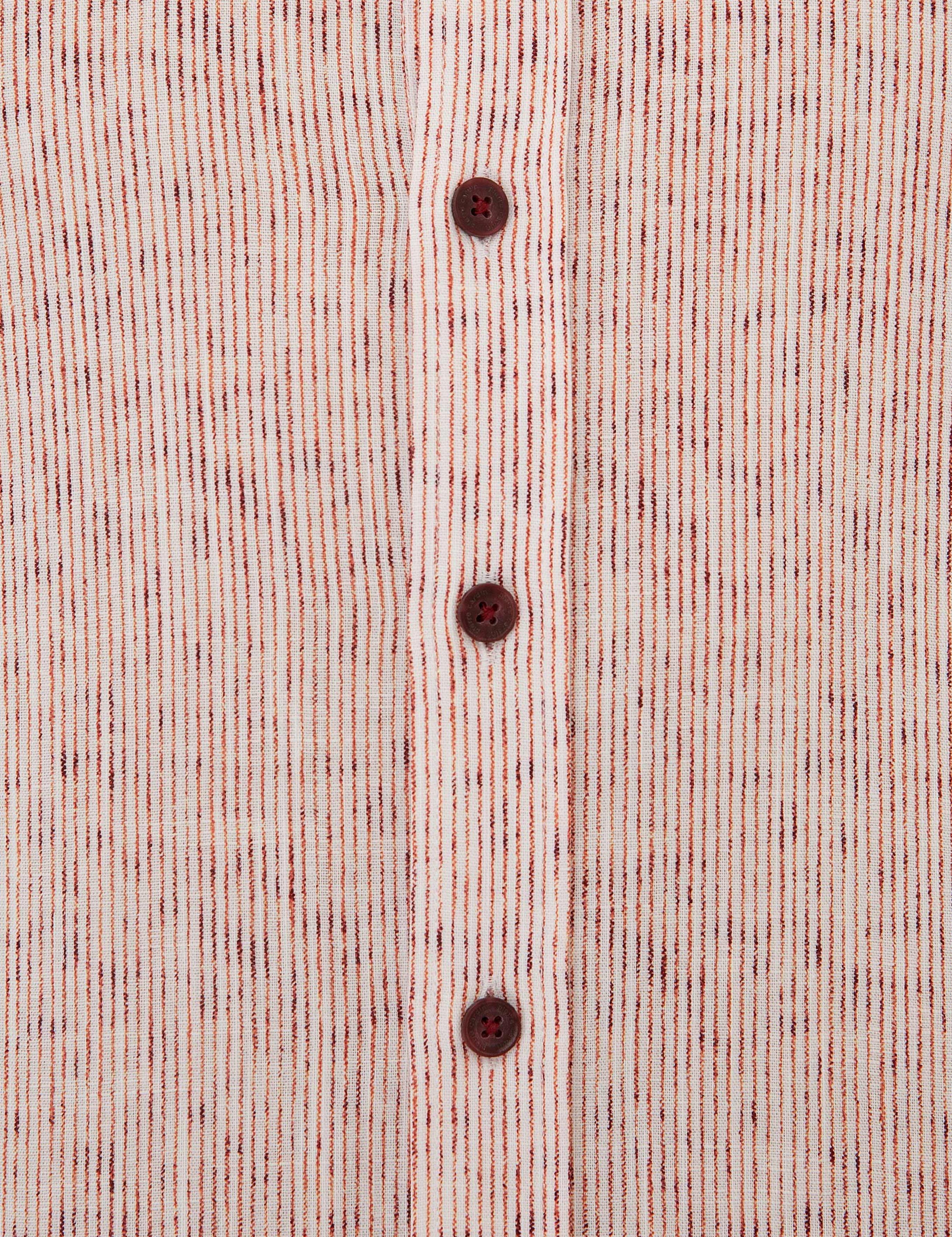 Bordo Slim Fit Uzun Kollu Gömlek