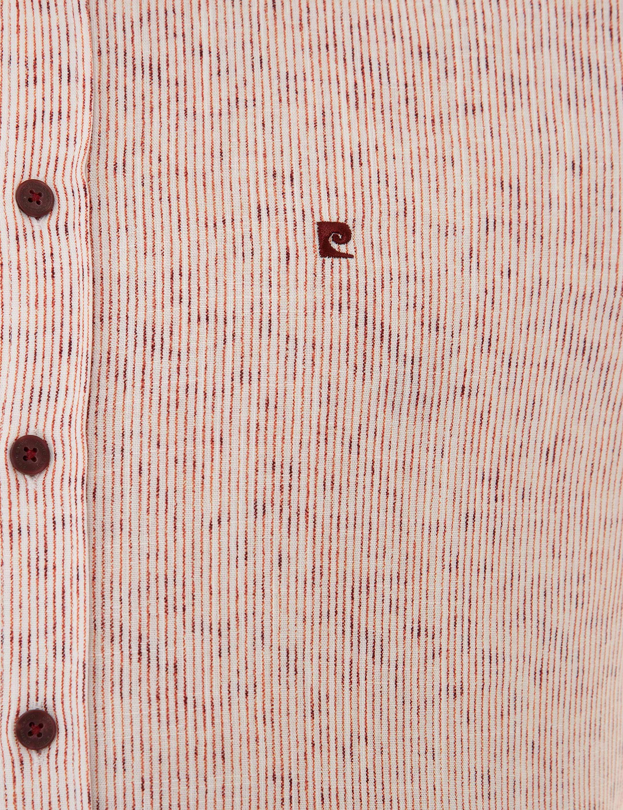Bordo Slim Fit Gömlek