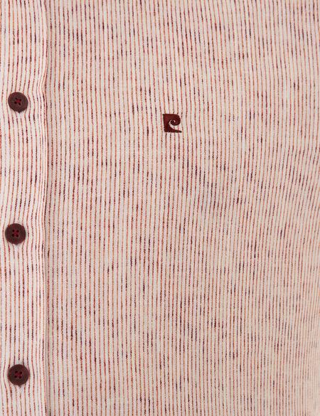 Bordo Slim Fit Uzun Kollu Gömlek - 50223129010