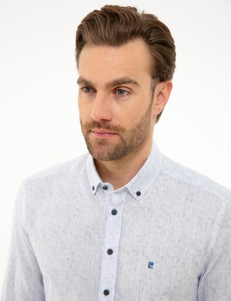 Açık Mavi Slim Fit Gömlek - 50223129034