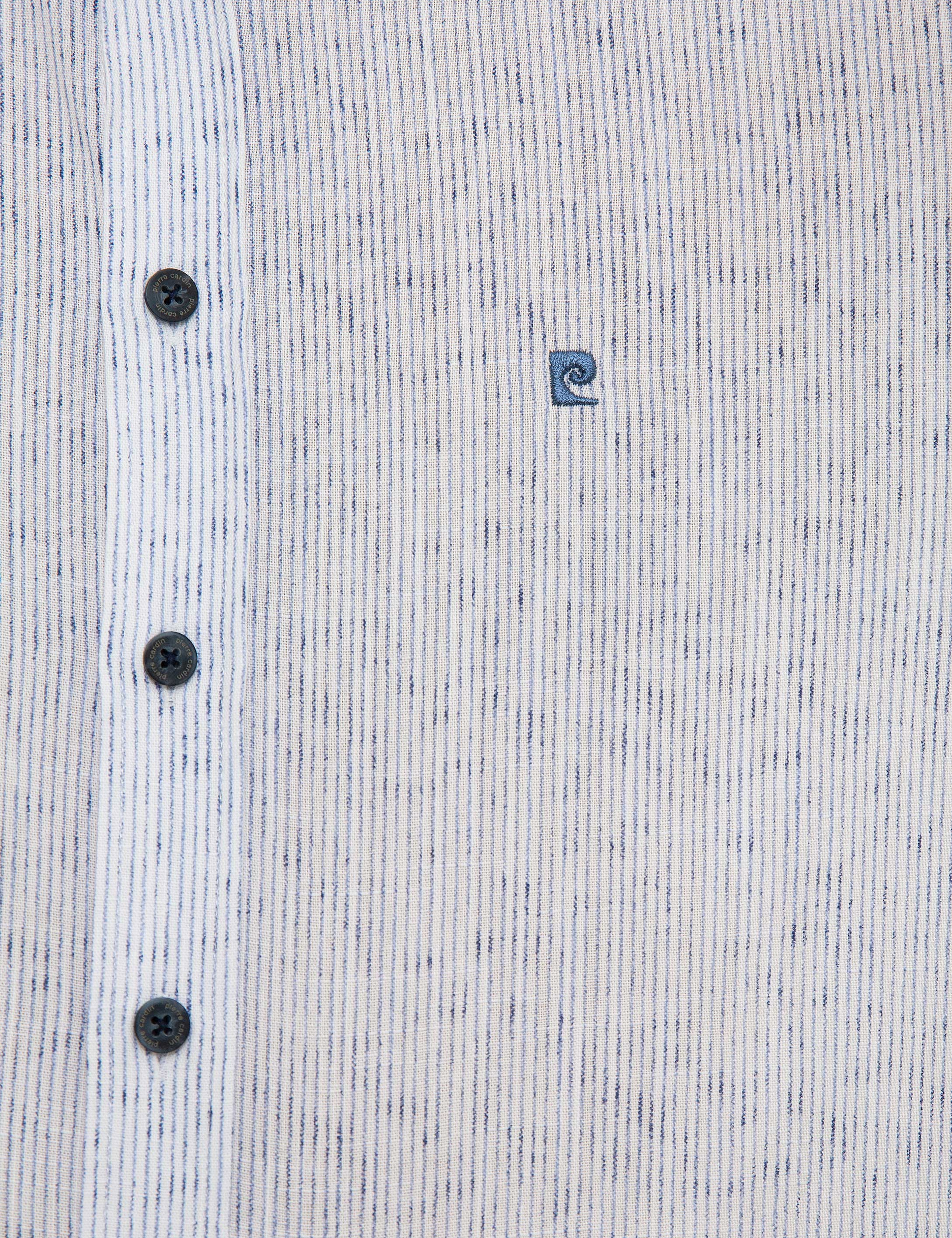 Açık Mavi Slim Fit Gömlek - Image 5