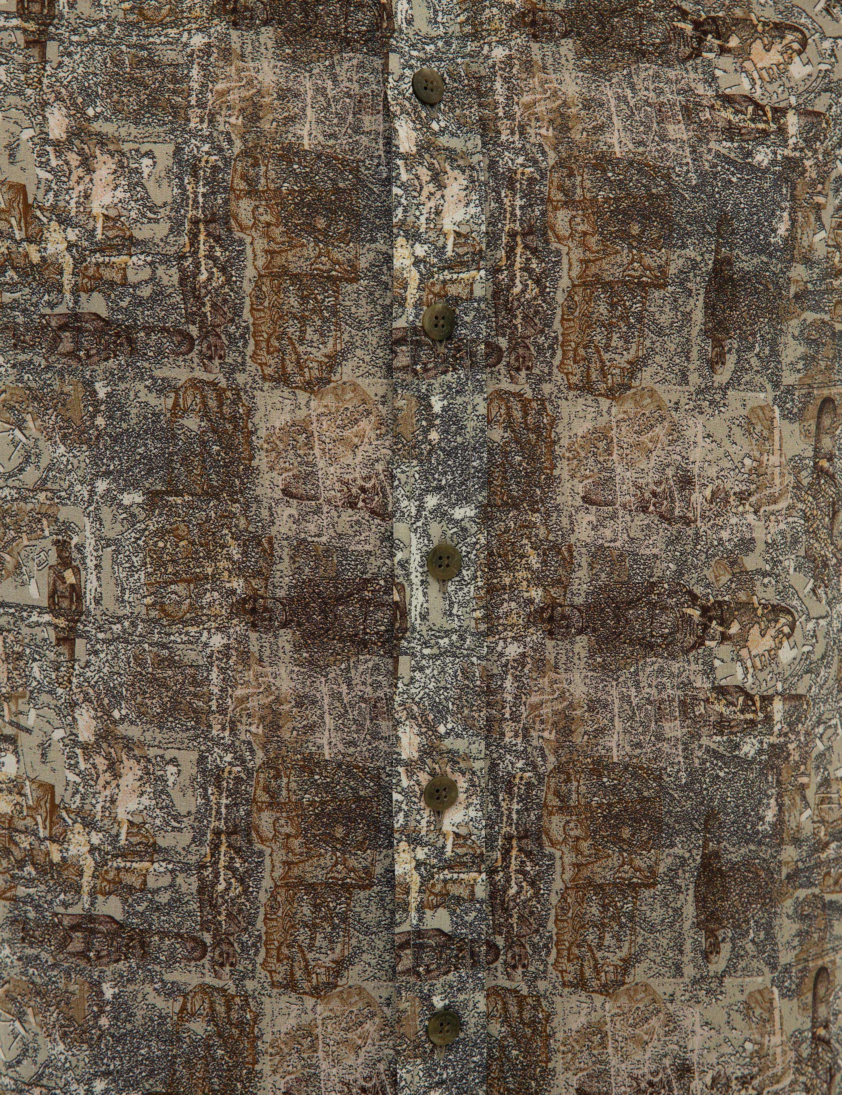 Haki Slim Fit Gömlek