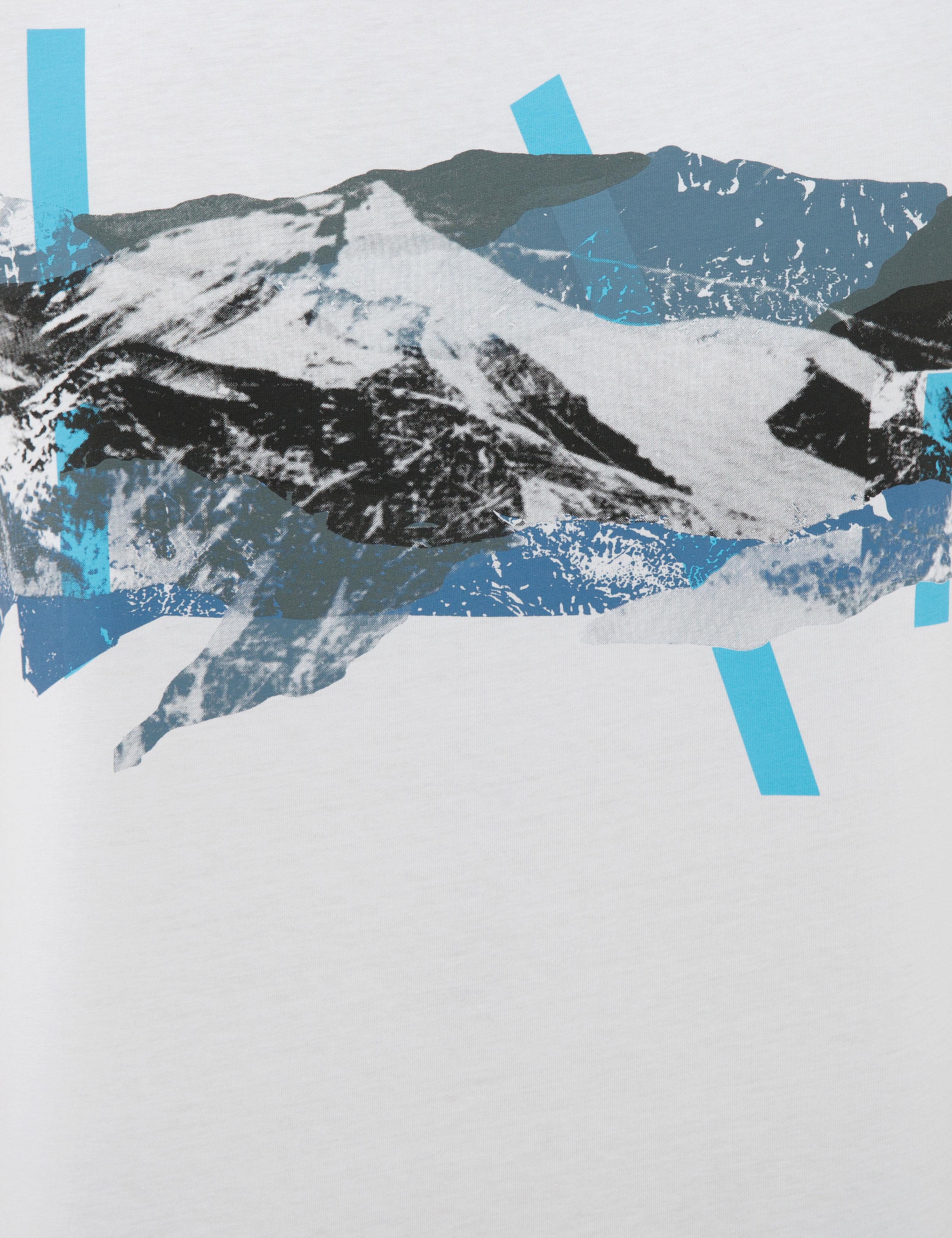 Beyaz Slim Fit Bisiklet Yaka T-Shirt