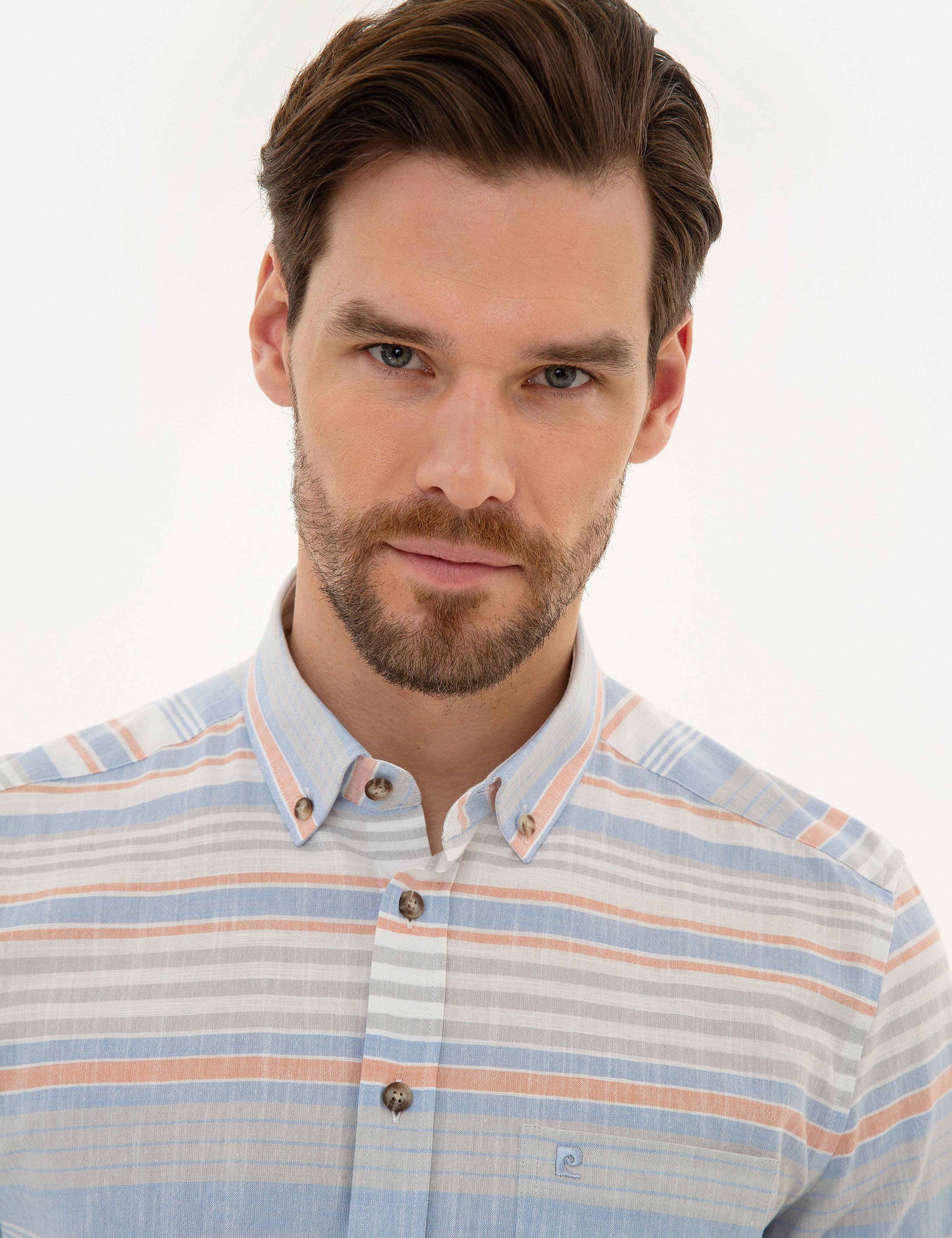 Mavi Regular Fit Kısa Kollu Gömlek