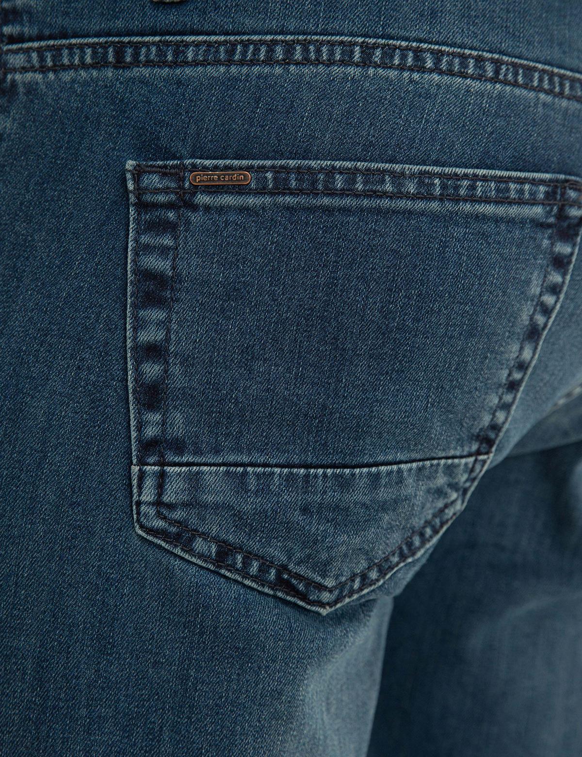 Koyu Mavi Slim Fit Denim Pantolon - 50234193014