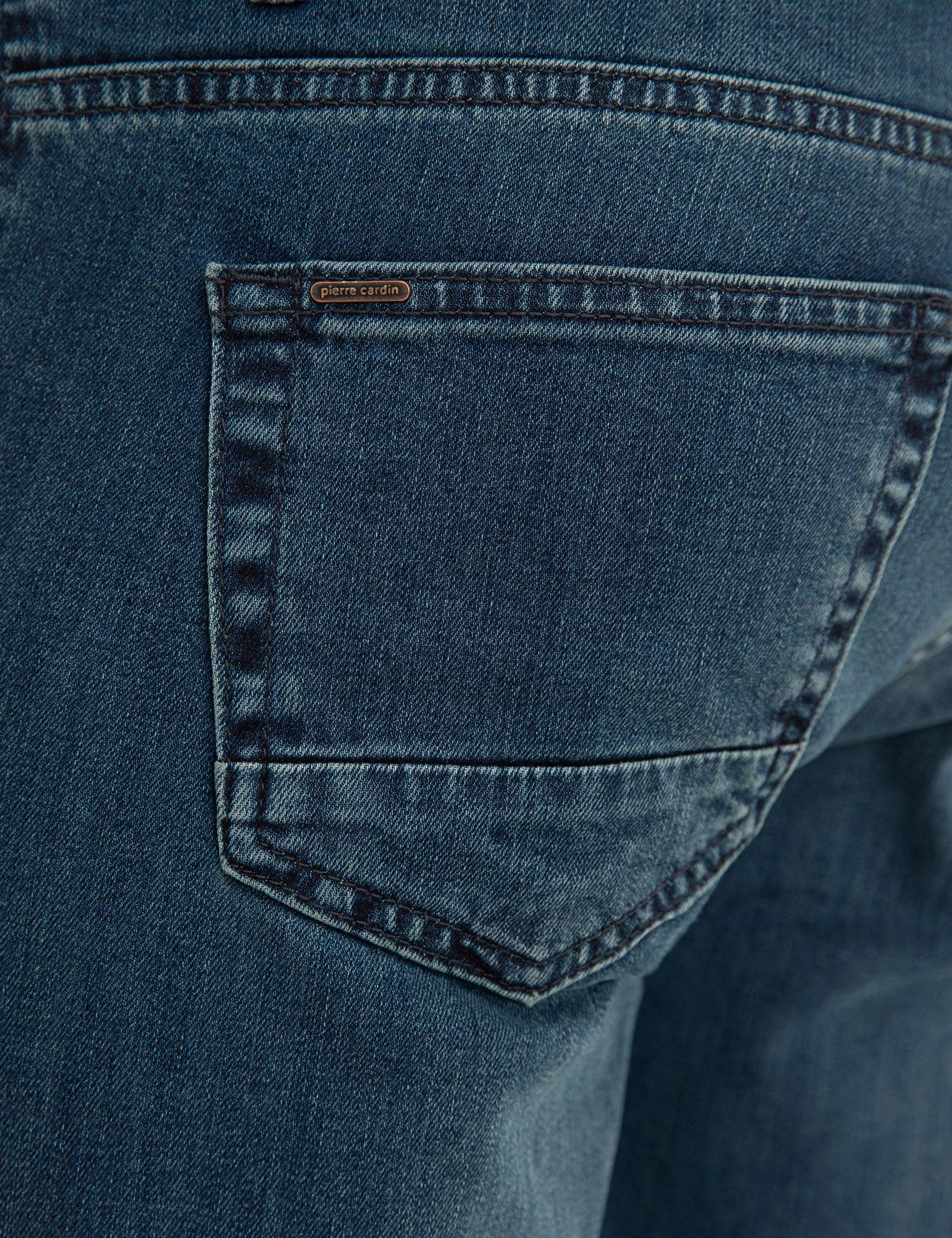 Koyu Mavi Slim Fit Denim Pantolon