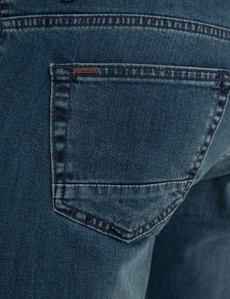 Koyu Mavi Slim Fit Denim Pantolon - 50234193014