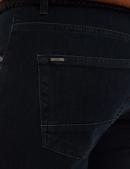 Koyu Lacivert Slim Fit Denim Pantolon - 50234194011