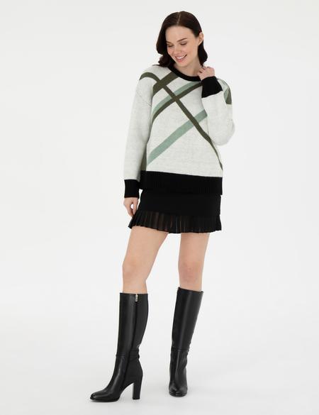 Ekru Comfort Fit Kazak - 50300134013