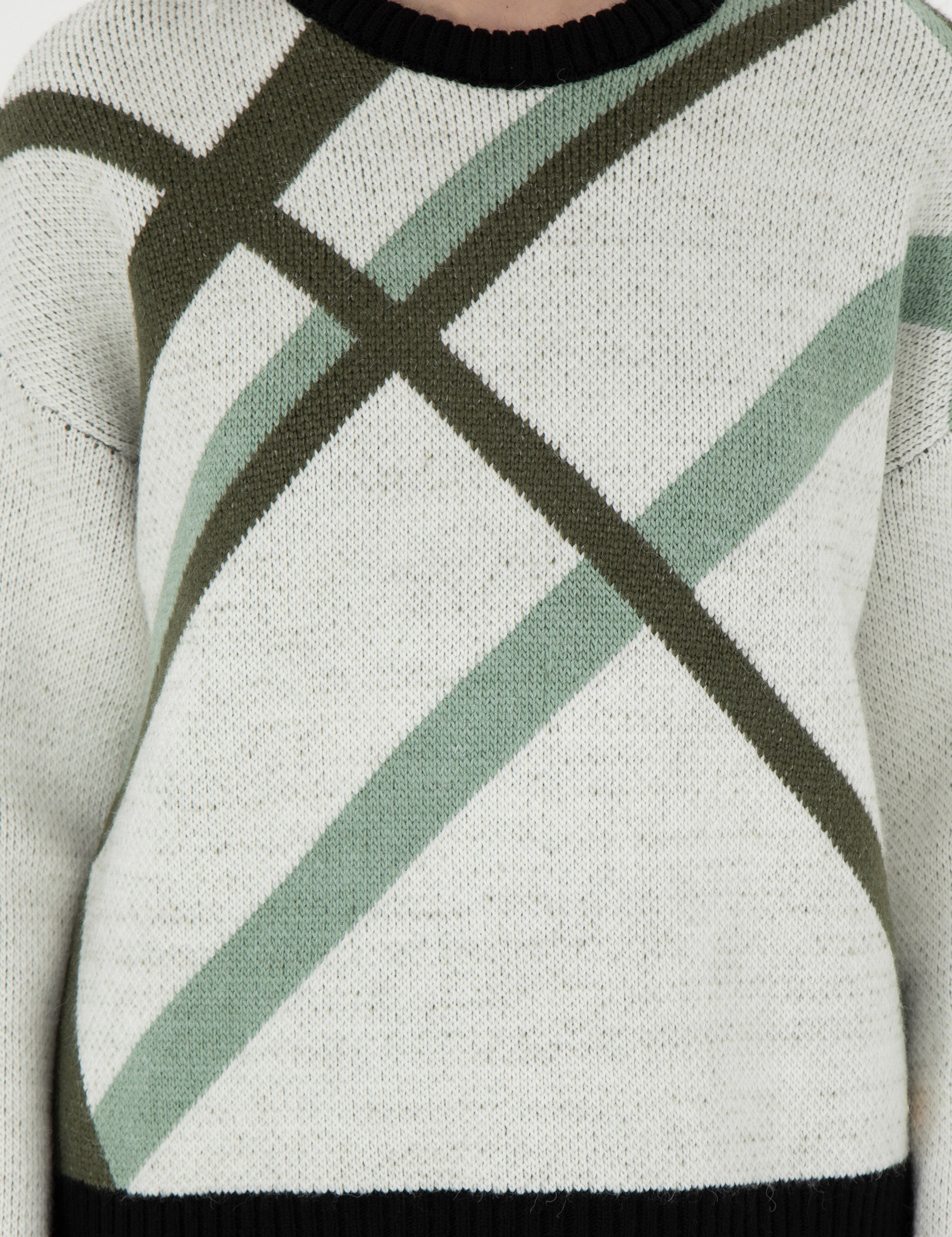 Ekru Comfort Fit Kazak - Image 6