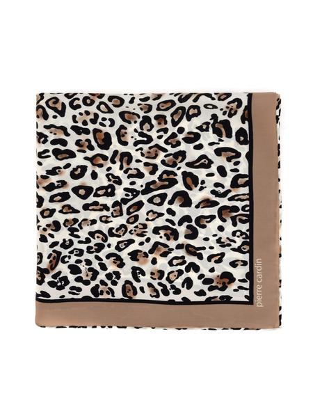 Kahverengi İpek Fular - 50312451001