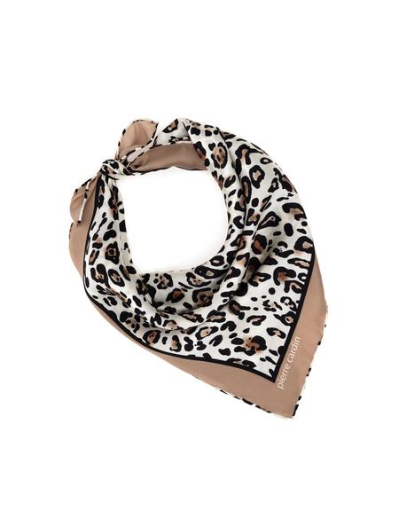 Kahverengi İpek Fular - 50312451001