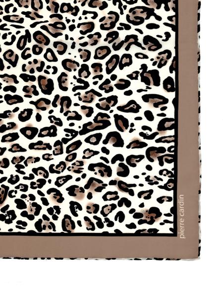 Kahverengi İpek Fular - 50312451001