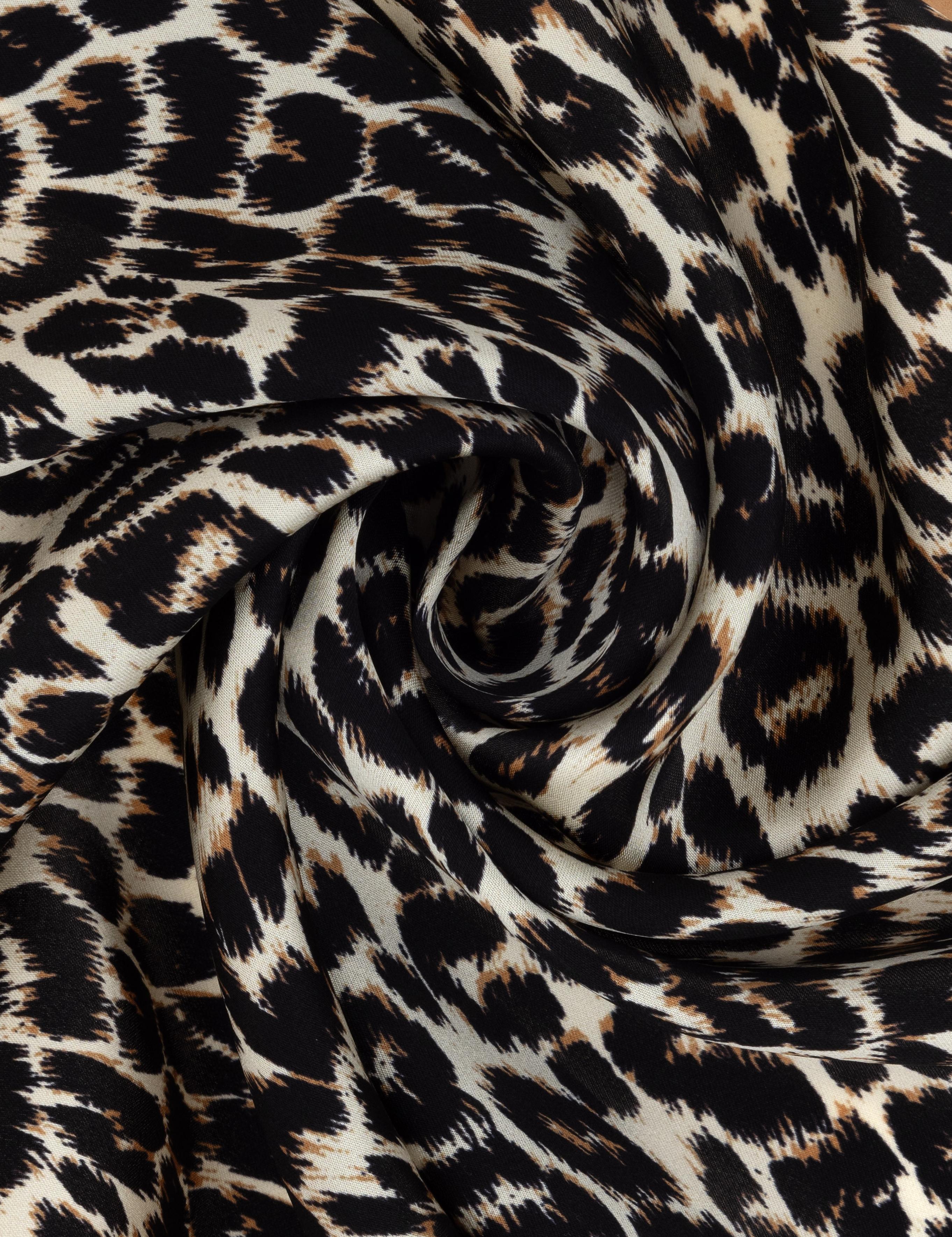 Kahverengi İpek Fular