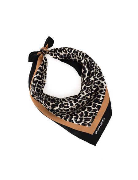 Kahverengi İpek Fular - 50312452001