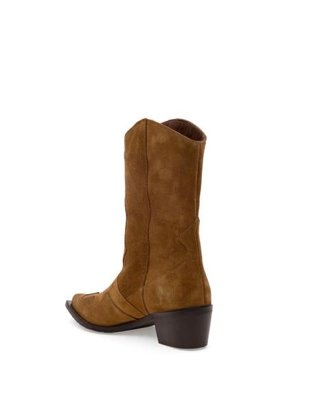 Camel Süet Çizme - 50295593017