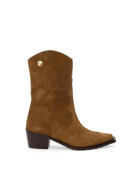 Camel Süet Çizme - 50295593017