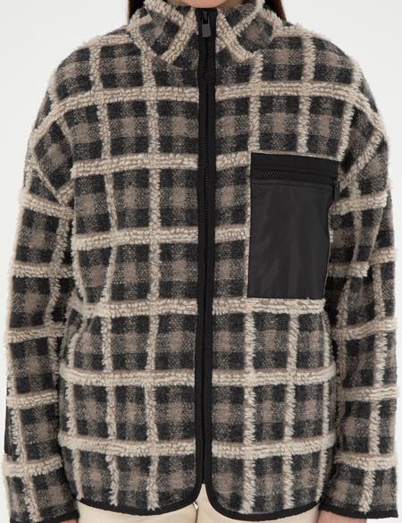 Antrasit Comfort Fit Örme Hırka - 50290991005