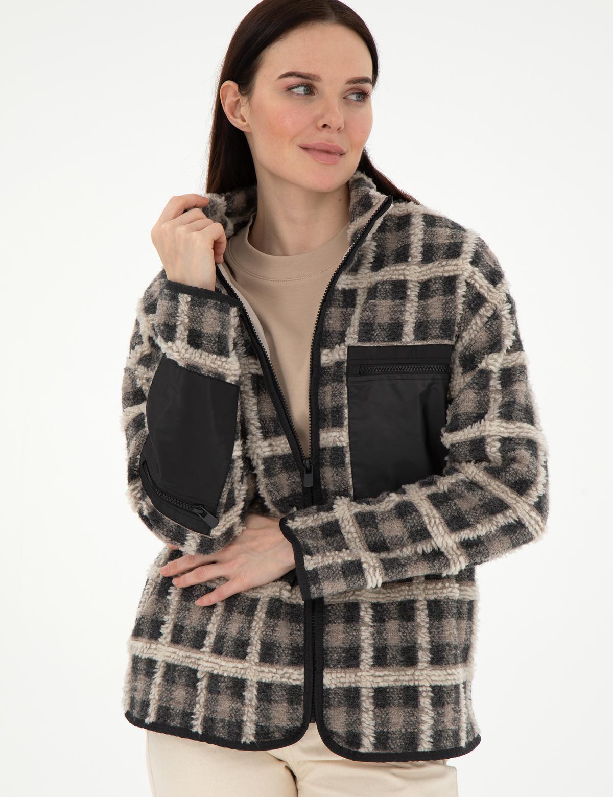 Antrasit Comfort Fit Örme Hırka - 50290991005