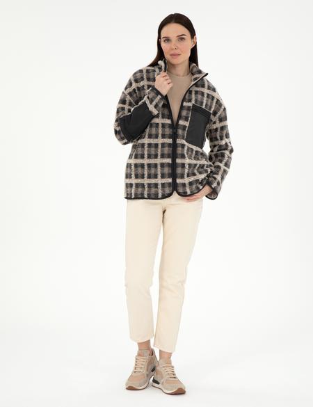 Antrasit Comfort Fit Örme Hırka - 50290991005