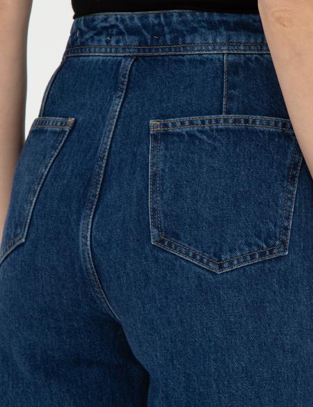 Koyu İndigo Jean Pantolon - 50293184003