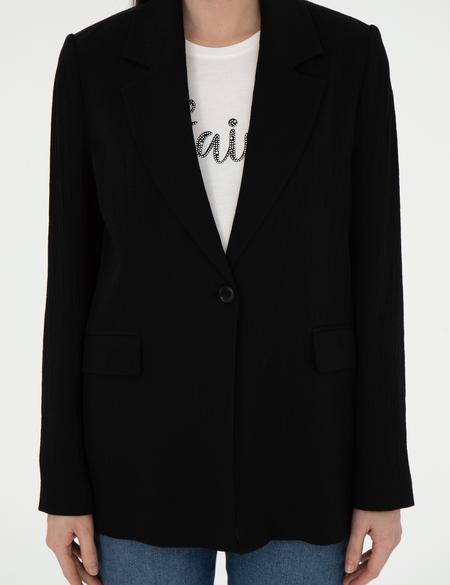 Siyah Regular Fit Ceket - 50299891001