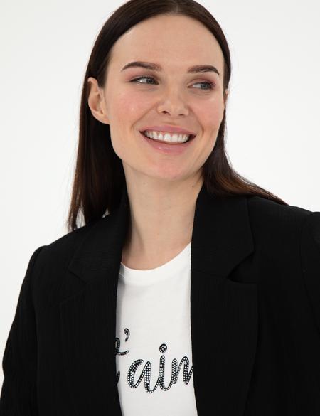 Siyah Regular Fit Ceket - 50299891001